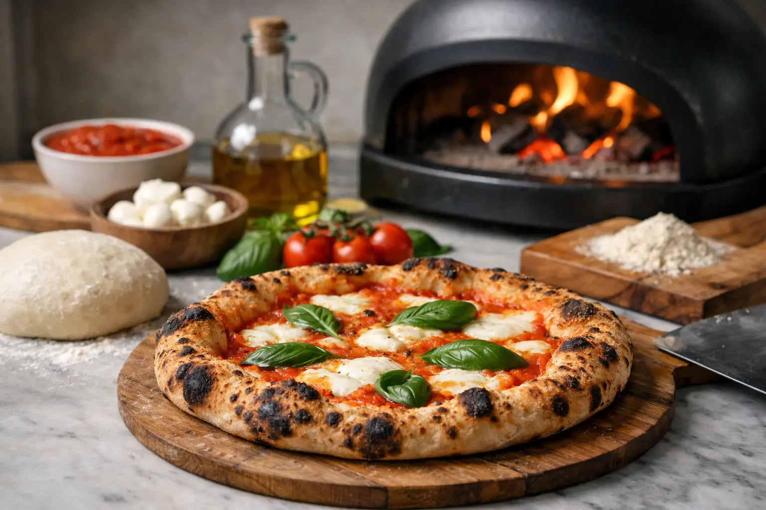 Napolitansk pizza oppskrift hjemme