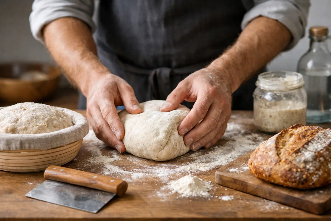 Hvordan forme surdeigsbrød riktig hjemme
