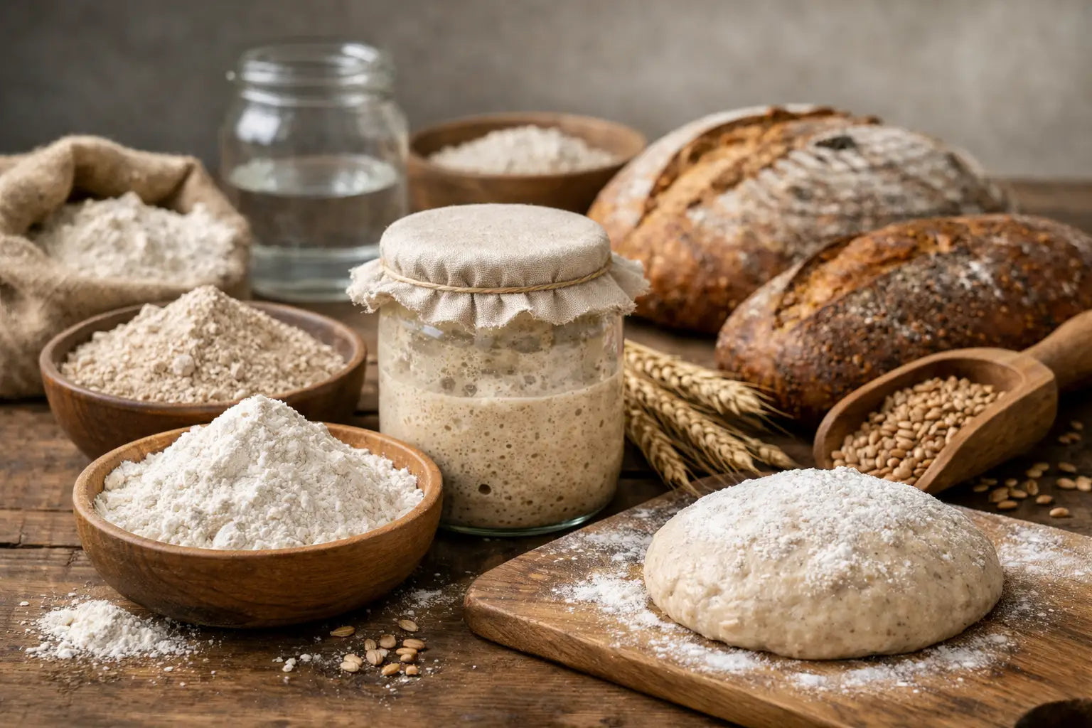 Beste mel til surdeigsbrød - slik velger du