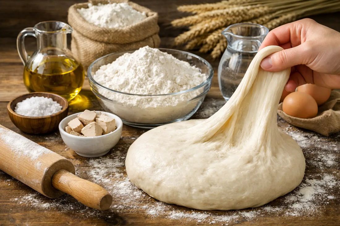 Beste råvarer til pizzadeig som gir god strekk