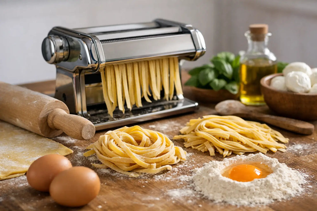Fersk pasta hjemme - slik lykkes du