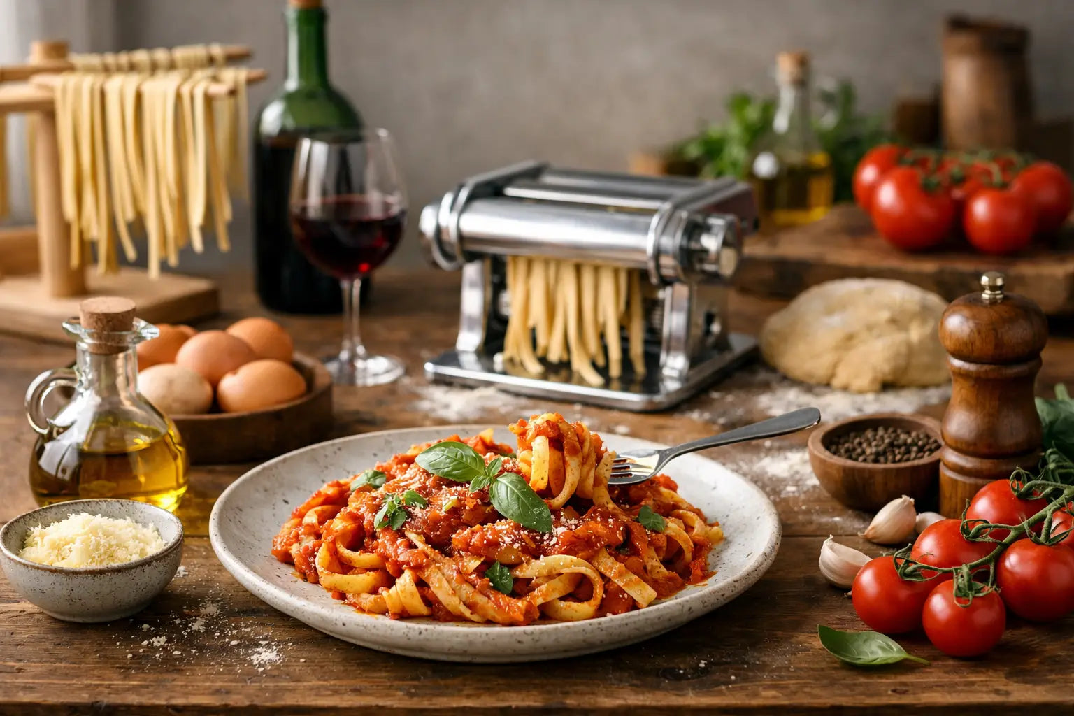 Guide til autentisk italiensk pasta hjemme