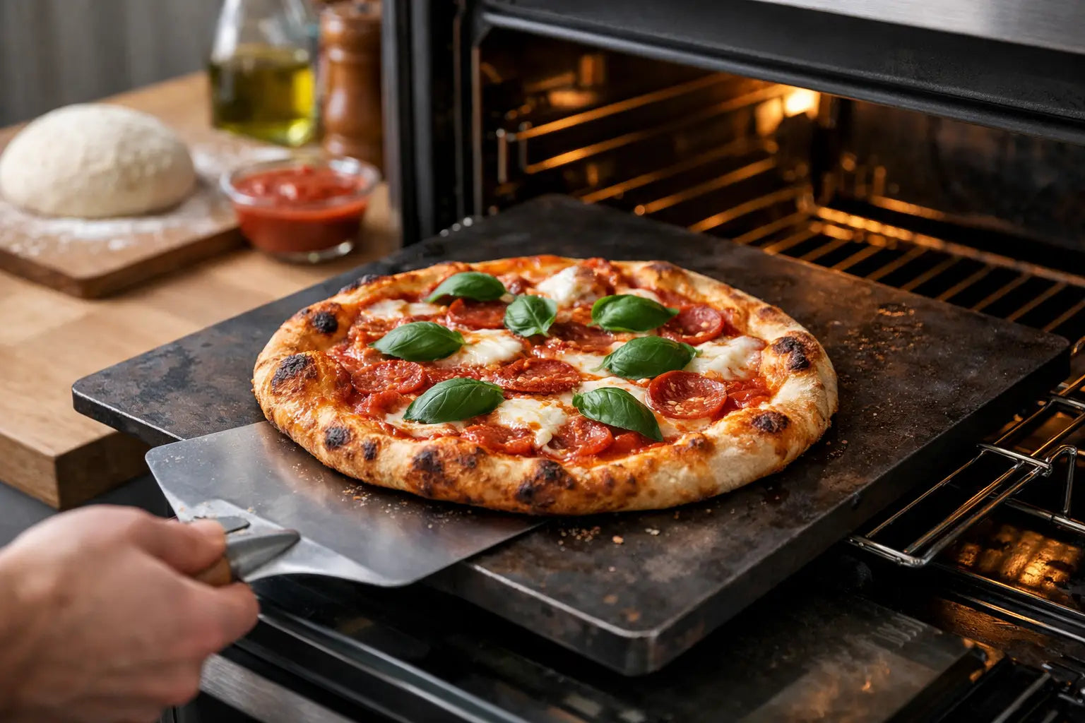 Hvordan bruke bakestål hjemme for bedre pizza?