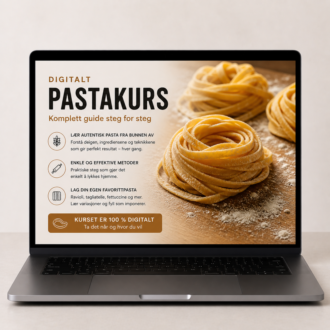 Autentisk Pasta Kurs – Lær å Lage Italiensk Pasta Hjemme