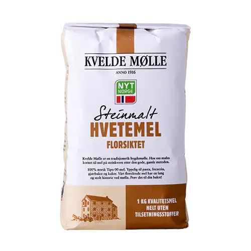 Florsiktet hvetemel Kvelde Mølle